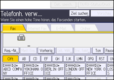 Abbildung Bedienfeld-Display
