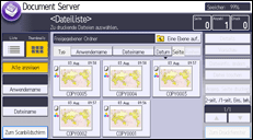Abbildung Bedienfeld-Display