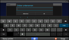 Abbildung Bedienfeld-Display