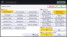 Abbildung Bedienfeld-Display