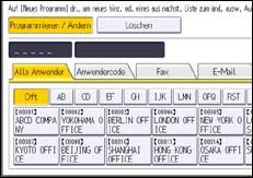 Abbildung Bedienfeld-Display