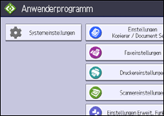 Abbildung Bedienfeld-Display