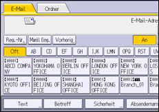 Abbildung Bedienfeld-Display