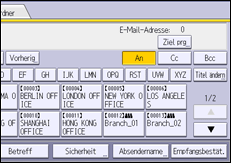 Abbildung Bedienfeld-Display