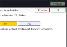 Abbildung Bedienfeld-Display