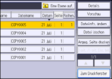 Abbildung Bedienfeld-Display