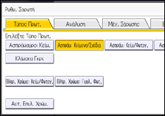 Εικόνα οθόνης πίνακα χειρισμού