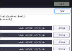 Ilustración de la pantalla panel de mandos