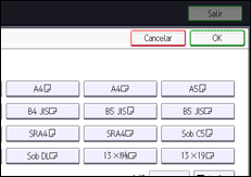 Ilustración de la pantalla del panel de mandos
