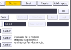 Ilustración de la pantalla panel de mandos