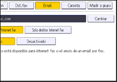 Ilustración de la pantalla panel de mandos