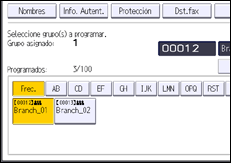 Ilustración de la pantalla panel de mandos