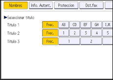 Ilustración de la pantalla panel de mandos
