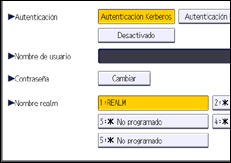 Ilustración de la pantalla panel de mandos