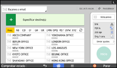 Ilustración de la pantalla panel de mandos