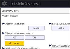 Käyttöpaneelin näyttö
