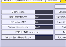 Käyttöpaneelin näyttö