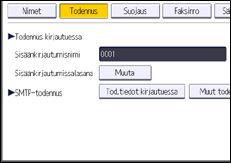 Käyttöpaneelin näyttö
