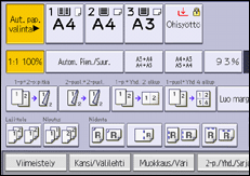 Käyttöpaneelin näyttö