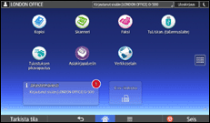 Käyttöpaneelin näyttö