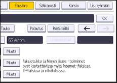 Käyttöpaneelin näyttö