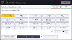 Käyttöpaneelin näyttö