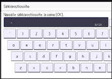 Käyttöpaneelin näyttö