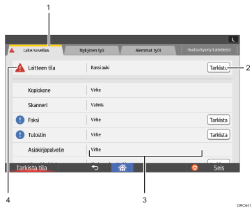 Näytön numeroitu kuva
