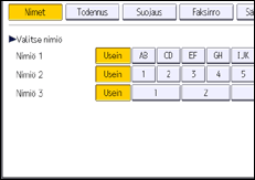 Käyttöpaneelin näyttö