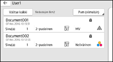 Käyttöpaneelin näyttö