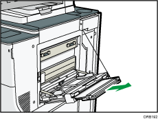 Illustration du magasin guide-papier pour pages de garde