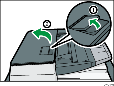 Illustration du chargeur automatique de documents