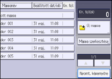 A kezelőpanel ismertetése