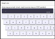 A kezelőpanel ismertetése