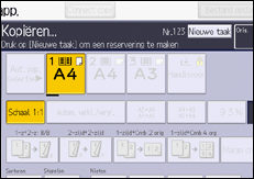Afbeelding van bedieningspaneel