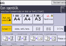Afbeelding van bedieningspaneel