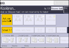 Afbeelding van bedieningspaneel
