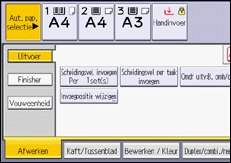 Afbeelding van bedieningspaneel