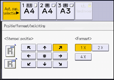 Afbeelding van bedieningspaneel