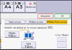 Afbeelding van bedieningspaneel