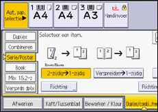 Afbeelding van bedieningspaneel