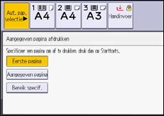 Afbeelding van bedieningspaneel