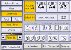 Afbeelding van bedieningspaneel