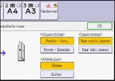 Afbeelding van bedieningspaneel