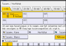 Afbeelding van bedieningspaneel