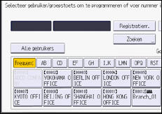 Afbeelding van bedieningspaneel