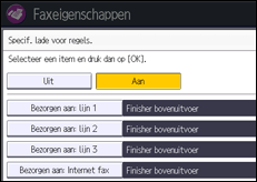Afbeelding van bedieningspaneel