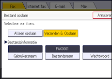 Afbeelding van bedieningspaneel
