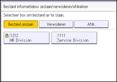 Afbeelding van bedieningspaneel