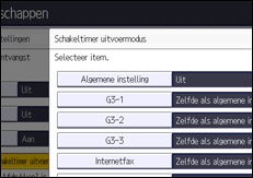 Afbeelding van bedieningspaneel